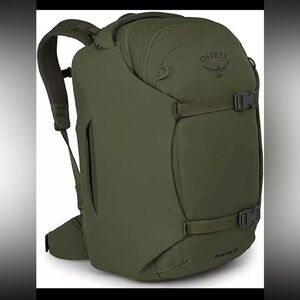 Osprey Porter 46 Liter Travel Backpack Green Carry On Convertible Luggage